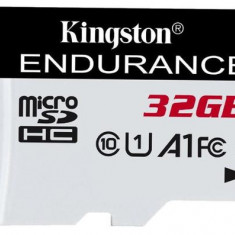 Card memorie Kingston Endurance 32GB, microSDHC, Clasa 10, UHS-I