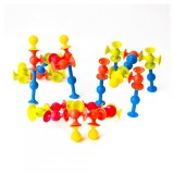 Fat Brain Joc de constructie Mini Squigz, Tomy