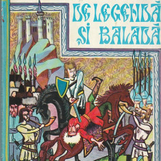 AL. MITRU - DIN RADACINI DE LEGENDA SI BALADA ( ILUSTRATII MIRCEA NICOLAU )