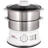 Aparat de gatit cu aburi Tefal VC145130, 6 l, Alb