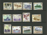 Insulele Cayman 2001 - Transport, uzuale, avioane, vapoare, serie neuzata