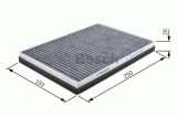 Filtru polen / aer habitaclu NISSAN PRIMERA (P11) (1996 - 2001) BOSCH 1 987 432 058