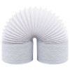 VidaXL Conductă de evacuare, 6 m, 12,5 cm, PVC