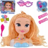 ACCESORII DE COAFAT DOLLY HEAD PENTRU FETE MACHIAJ