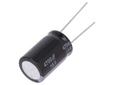 Condensator electrolitic low ESR 4700uF 16VDC THT - PANASONIC