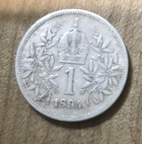 MNDSTR - AUT AustroUngaria argint Austria 1 corona 1894
