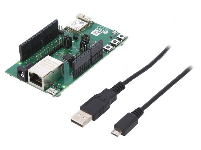 Kit de Dezvoltare EVK-ODIN-W262 pentru ADC, CAN, I2C, SPI, UART