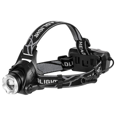 LANTERNA FRONTALA LED 10W 2X ACCU 300LM REBEL foto