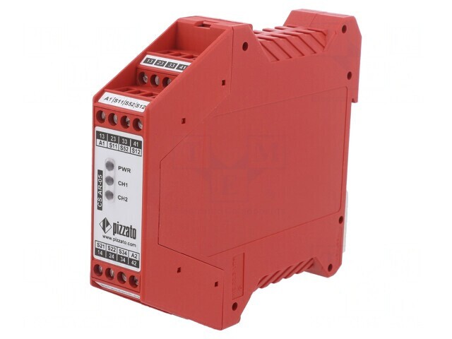 Releu de Siguranță CS 24VAC 24VDC pentru Șină DIN