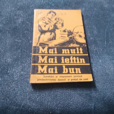 MAI MULT MAI IEFTIN MAI BUN 1957