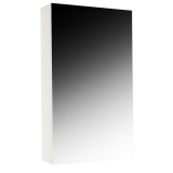 Oglinda baie cu dulap 60x14x68 cm, alba