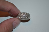 INEL AUR alb 18K + 71 Diamante = 1.70ct. - Model nou + Certificat - 12g. !, 46 - 56