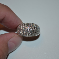 INEL AUR alb 18K + 70 Diamante = 2.5ct. - Model nou - Deosebit - 12g. !