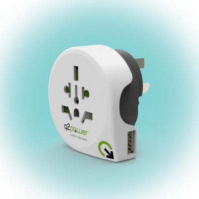 Adaptor calatorii World to Australia USB Q2 AUSTRALIA CHINA IT UK CH BRAZIL USA EURO 1.100170 foto