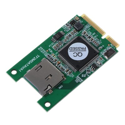Adaptor micro SD la interfata SSD mSata foto