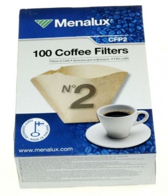 Filtre de cafea nr. 2, 100 buc, CFP2 Electrolux 9002563139 foto