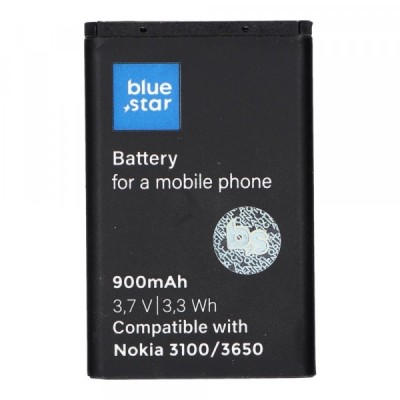 Acumulator Blue Star pentru Nokia 3100, 900mAh, BL-5C foto