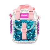 Cumpara ieftin Gentuta Girabrilla Puffer , geanta matlasata cu paiete si efect irizat