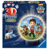 Cumpara ieftin Puzzle 3D Patrula De Noapte A Catelusilor, 72 Piese, Ravensburger