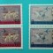 TIMBRE ROMANIA 1972 L.P.803 ANIVERSARI -AVIATIE SERIE IN PERECHE MNH