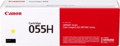 Toner Canon CRG055HY Yellow capacitate 5.9k pagini, pentru LBP66x, MF74x. foto