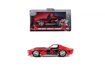 Masina Metalica Harley Quinn 1969 Corvette Stingray Scara 1 La 32 foto