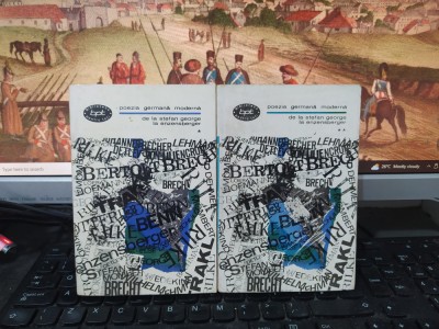 Poezia germană modernă de la Stefan George la Enzensberger, vol. 1-2, 1967, 212 foto