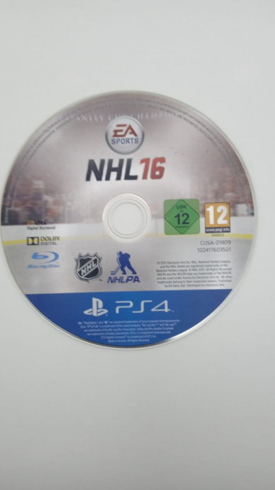 Joc PS4 NHL 16 - G