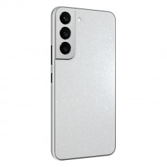 Set Folii Skin Acoperire 360 Compatibile cu Samsung Galaxy S22 Plus Wrap Skin Crystal White