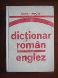 Irina Panovf - Dictionar Roman-Englez (1976, editie cartonata)