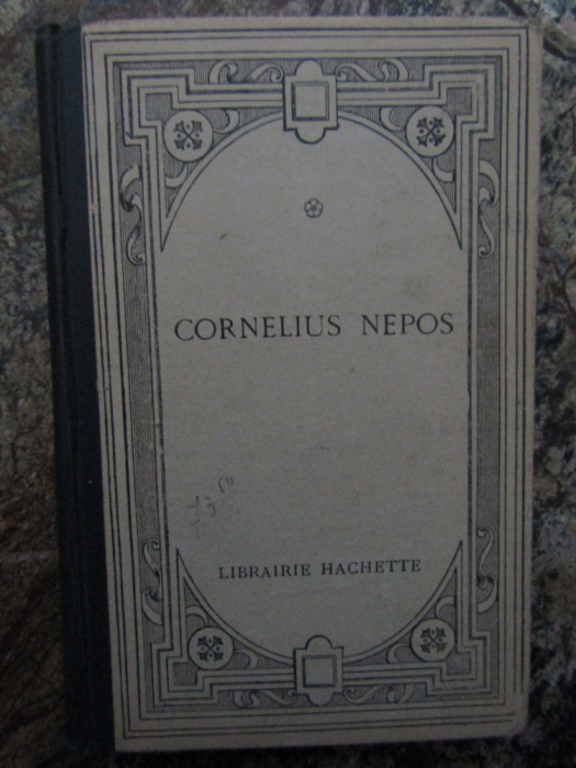 Cornelius Nepos : text latin