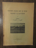 CERCETARI ASUPRA APEI CA FACTOR VEGETATIV IN AGRICULTURA-G.POP, I.KAR