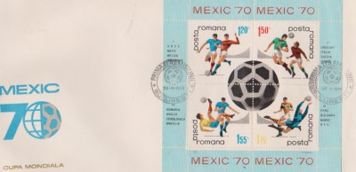 3 FDC MEXIC 70/PLIC MARE+ COLITA foto