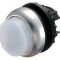 Comutator Alb cu Apăsare 22mm IP67
