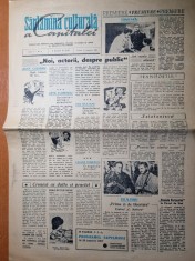 saptamana culturala a capitale 11 ianuarie 1963-i. dacian,m.albulescu,m.mereuta foto