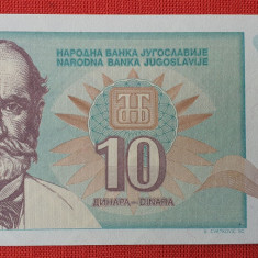 10 Dinara anul 1994 Bancnota Iugoslavia - Jugoslavije