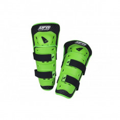 MBS Protectii genunchi Ufo Plast, verde neon, marime universala, Cod Produs: GI02388A