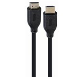 CABLU video GEMBIRD, HDMI (T) la HDMI (T), 3m, HDMI 2.1, conectori auriti, rezolutie maxima 8K (7680 x 4320) la 60 Hz, cupru, 8mm diam, negru, &quot;CC-HDM