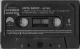 Anita Baker - Rapture, Caseta audio