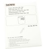 PAPIERFILTERS&Auml;CKE 787179 pentru aspirator THOMAS