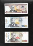 Set Bancnote Laos 5000, 10000, 20000 Kip 2020 AUNC/UNC Colectie | Bancnote Laos