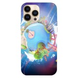 Husa compatibila cu Apple iPhone 11 Pro Max model Utopia earth, Silicon, TPU, Viceversa, Transparent, Carcasa