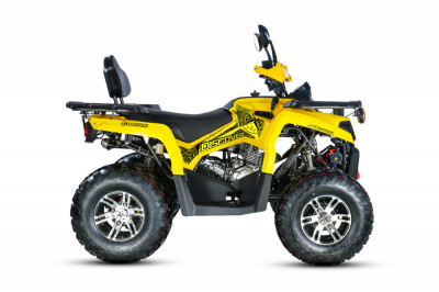 ATV Barton Discover 200cc, roti aluminiu, culoare galben, inmatriculabil Cod Produs: MX_NEW MXDISCOVER-200YLAL foto