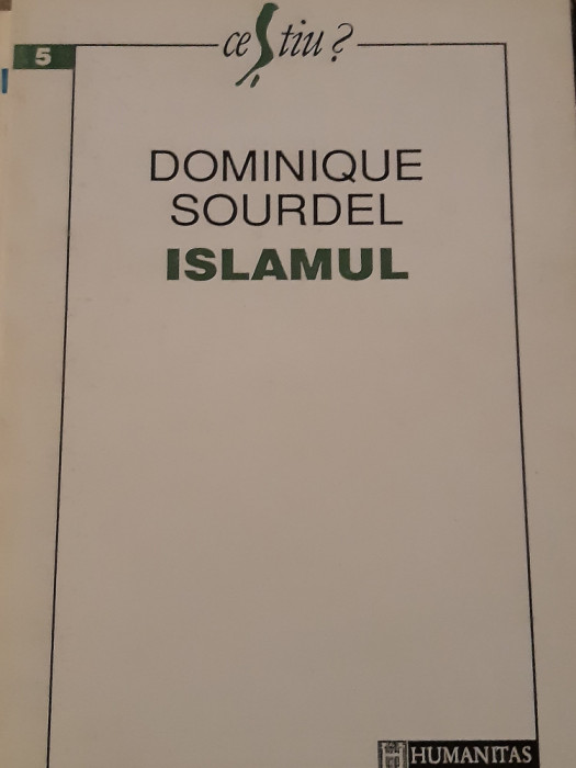 ISLAMUL DOMINIQUE SOURDEL TD
