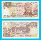 Argentina (p#304) 1.000 Pesos 1976 UNC &#039;Plaza de Mayo&#039; serie: 79.462.452