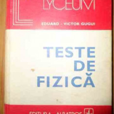 Teste De Fizica - Eduard-victor Gugui ,538890