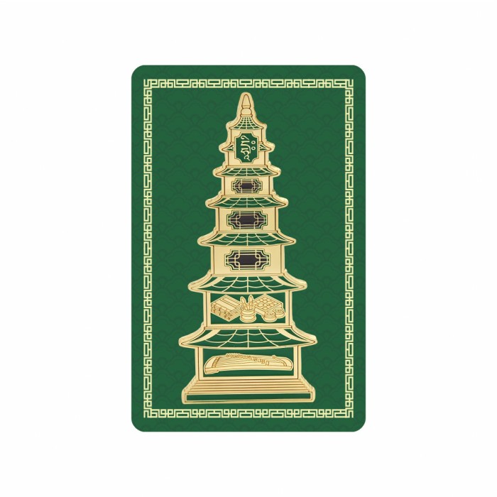Card cu pagoda invataturii 2025