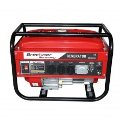 Generator electric pe benzina 1.8KW/220V, motor 7.5CP, pornire sfoara Breckner Germany