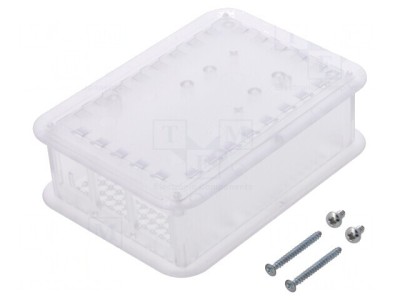 Carcasă Raspberry Pi 4 B Semitransparentă foto