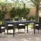 vidaXL Masă extensibilă Antracit 180 x 80 x 76 cm Oțel